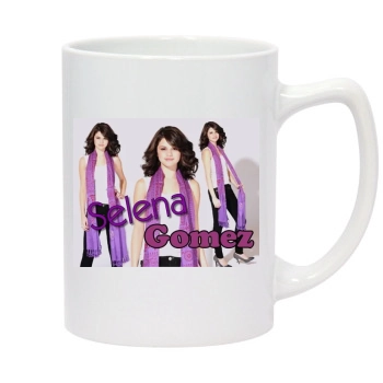 Selena Gomez 14oz White Statesman Mug