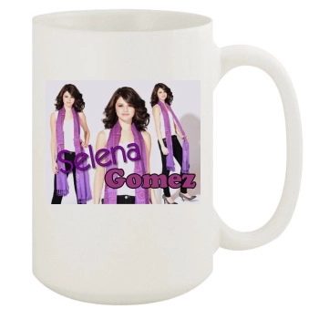 Selena Gomez 15oz White Mug