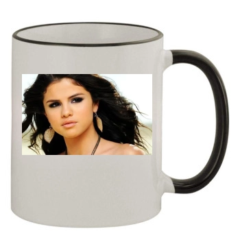 Selena Gomez 11oz Colored Rim & Handle Mug