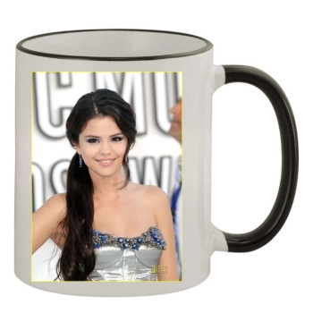 Selena Gomez 11oz Colored Rim & Handle Mug