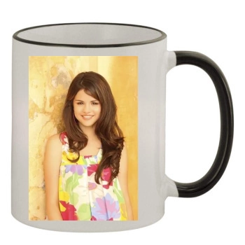 Selena Gomez 11oz Colored Rim & Handle Mug