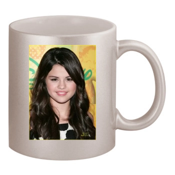 Selena Gomez 11oz Metallic Silver Mug