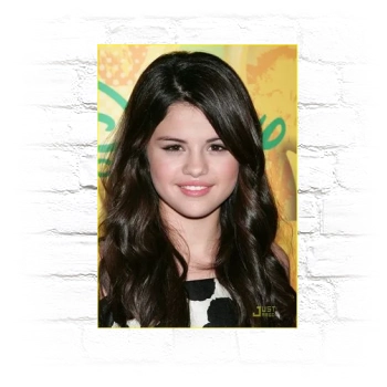 Selena Gomez Metal Wall Art