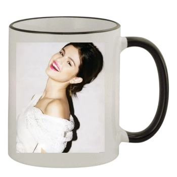 Selena Gomez 11oz Colored Rim & Handle Mug