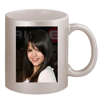 Selena Gomez 11oz Metallic Silver Mug