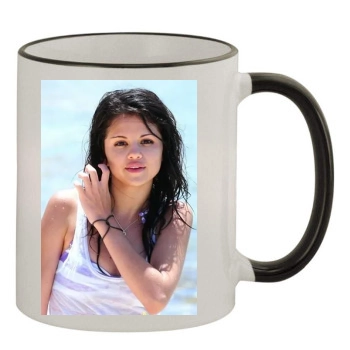 Selena Gomez 11oz Colored Rim & Handle Mug