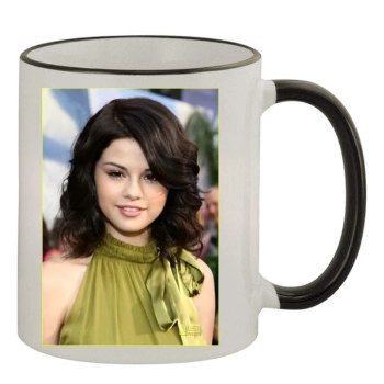 Selena Gomez 11oz Colored Rim & Handle Mug