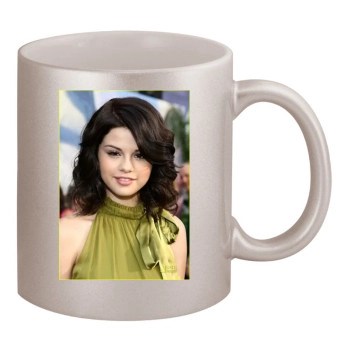 Selena Gomez 11oz Metallic Silver Mug