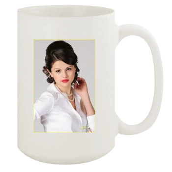 Selena Gomez 15oz White Mug