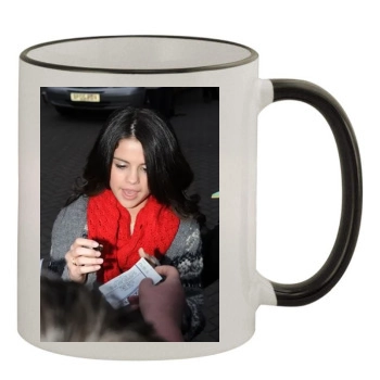 Selena Gomez 11oz Colored Rim & Handle Mug