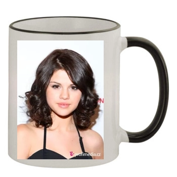 Selena Gomez 11oz Colored Rim & Handle Mug