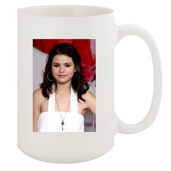 Selena Gomez 15oz White Mug