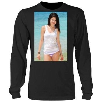 Selena Gomez Men's Heavy Long Sleeve TShirt