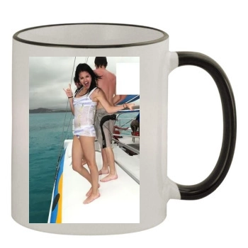 Selena Gomez 11oz Colored Rim & Handle Mug