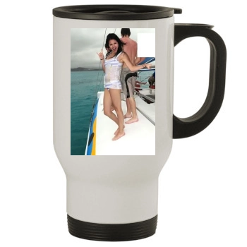 Selena Gomez Stainless Steel Travel Mug