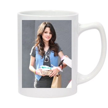 Selena Gomez 14oz White Statesman Mug