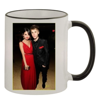 Selena Gomez 11oz Colored Rim & Handle Mug