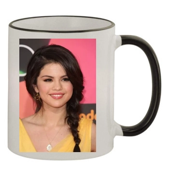 Selena Gomez 11oz Colored Rim & Handle Mug