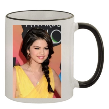 Selena Gomez 11oz Colored Rim & Handle Mug