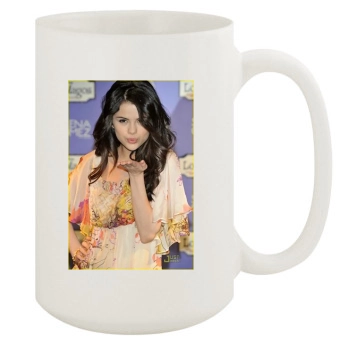 Selena Gomez 15oz White Mug