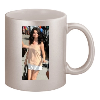 Selena Gomez 11oz Metallic Silver Mug