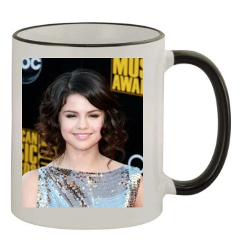 Selena Gomez 11oz Colored Rim & Handle Mug