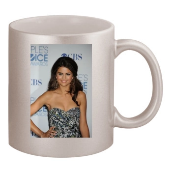 Selena Gomez 11oz Metallic Silver Mug