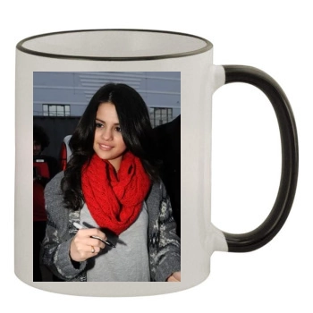 Selena Gomez 11oz Colored Rim & Handle Mug