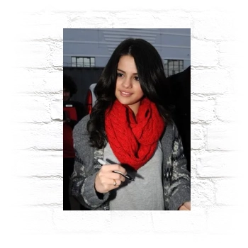 Selena Gomez Metal Wall Art