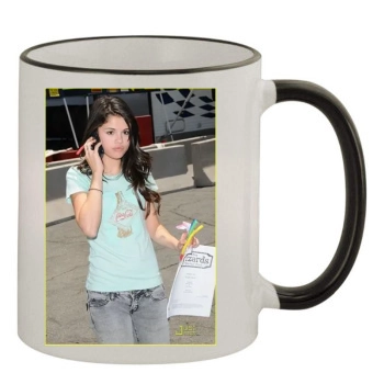 Selena Gomez 11oz Colored Rim & Handle Mug