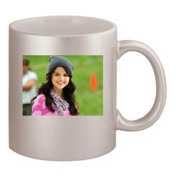 Selena Gomez 11oz Metallic Silver Mug