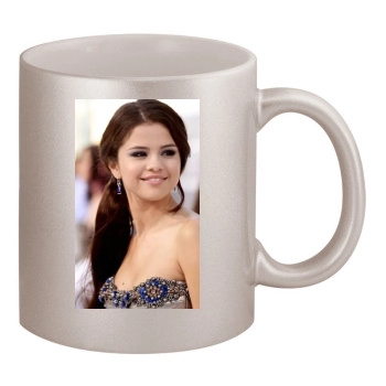 Selena Gomez 11oz Metallic Silver Mug