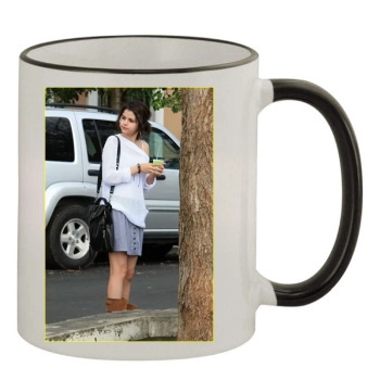 Selena Gomez 11oz Colored Rim & Handle Mug