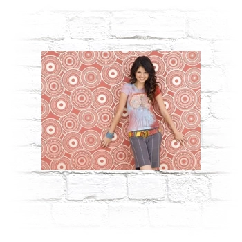 Selena Gomez Metal Wall Art