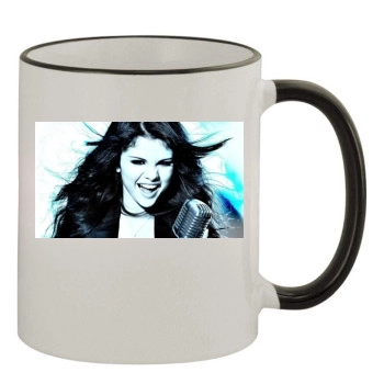 Selena Gomez 11oz Colored Rim & Handle Mug