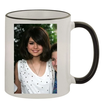 Selena Gomez 11oz Colored Rim & Handle Mug