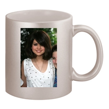 Selena Gomez 11oz Metallic Silver Mug