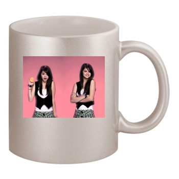 Selena Gomez 11oz Metallic Silver Mug