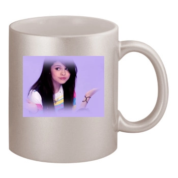 Selena Gomez 11oz Metallic Silver Mug