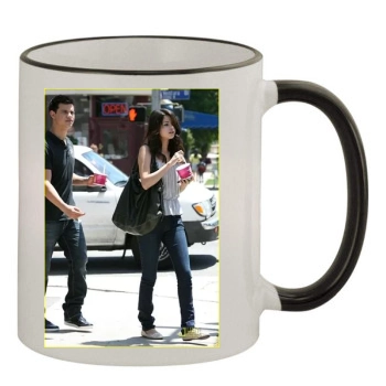 Selena Gomez 11oz Colored Rim & Handle Mug