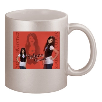 Selena Gomez 11oz Metallic Silver Mug