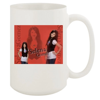 Selena Gomez 15oz White Mug