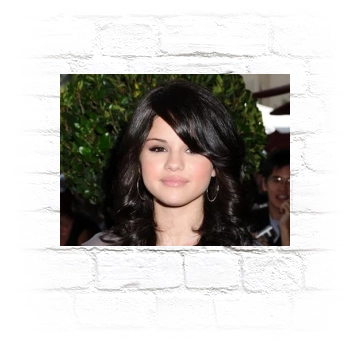 Selena Gomez Metal Wall Art