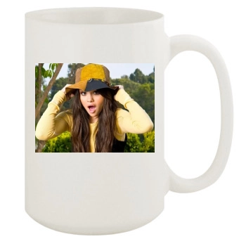 Selena Gomez 15oz White Mug