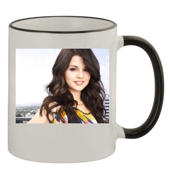 Selena Gomez 11oz Colored Rim & Handle Mug