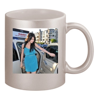 Selena Gomez 11oz Metallic Silver Mug