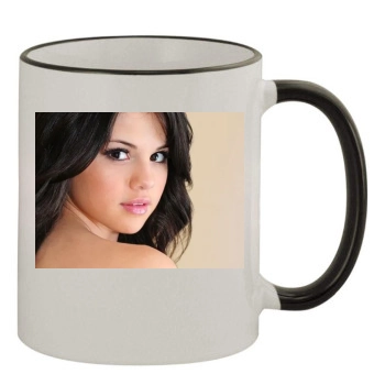 Selena Gomez 11oz Colored Rim & Handle Mug