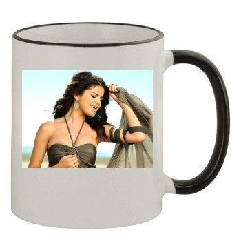 Selena Gomez 11oz Colored Rim & Handle Mug