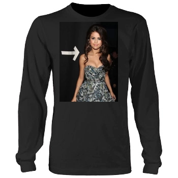 Selena Gomez Men's Heavy Long Sleeve TShirt