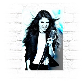 Selena Gomez Metal Wall Art